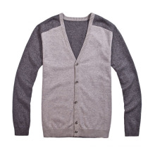 Cardigan à encolure en V à encolure personnalisée avec bouton